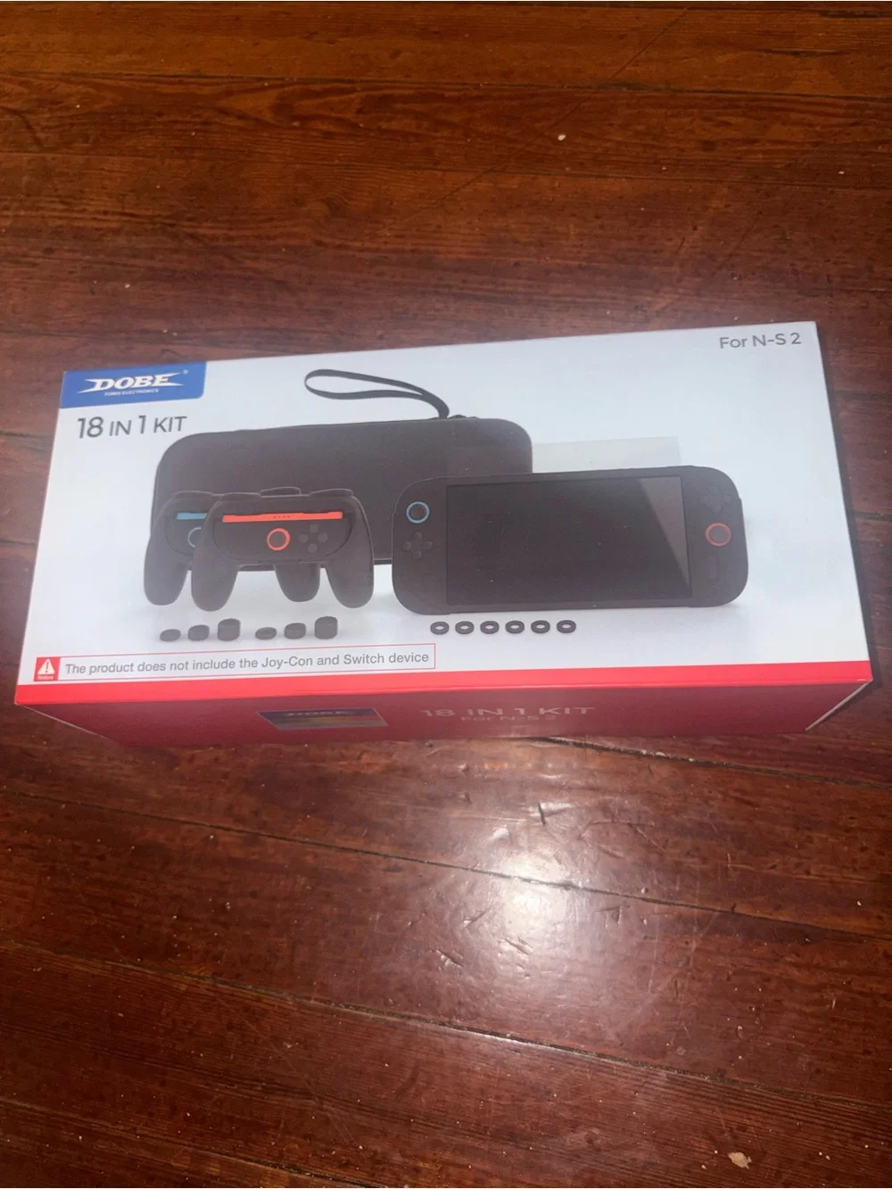 18-in-1 Black Nintendo Switch Accessory Kit